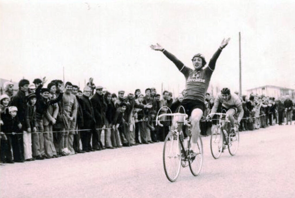 Circuito di apertura di Altopascio anno 1975 per la categoria dilettanti vittoria di Antonio Bonini