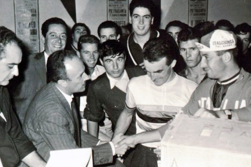 Operazioni di partenza Trofeo Citta di Lucca anno 1963